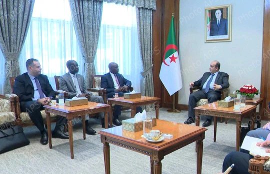 Sifi Gharib Receives the Secretary General of the Gas Exporting Countries Forum