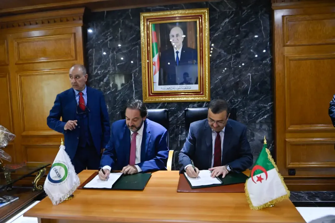 Signing a roadmap for cooperation between Algeria and the Latin American and Caribbean Energy Organization