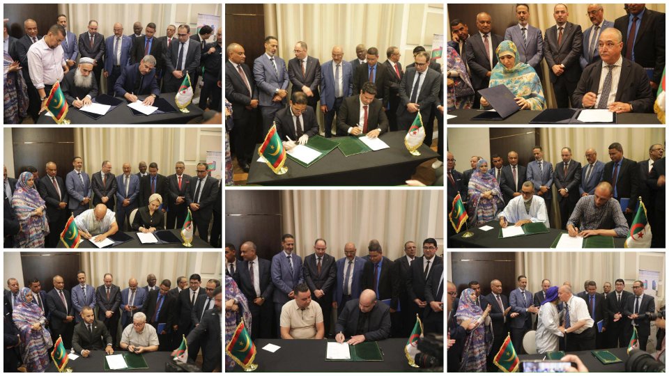 Signing of 27 agreements in various sectors