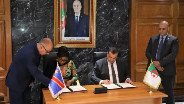 Signing of a Cooperation Agreement between Algeria and Congo