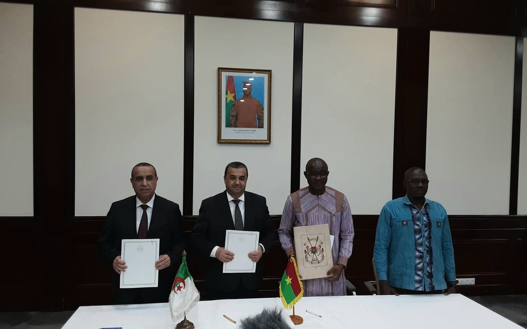 Signing of a minutes of discussions between Algeria and Burkina Faso in the fields of hydrocarbons, energy, mining, and training - Iqtissad Al Balad