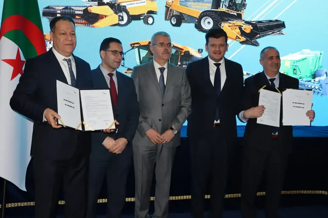 Signing of a partnership agreement for the acquisition of locally manufactured agricultural equipment