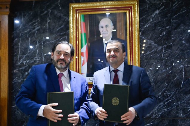Signing of a roadmap for cooperation between Algeria and the Latin American and Caribbean Energy Organization
