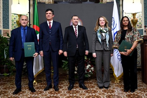 Signing of an agreement between Algeria and the International Organization for Migration