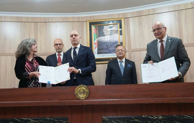 Signing of twinning and partnership agreements between Algerian and Italian higher education institutions