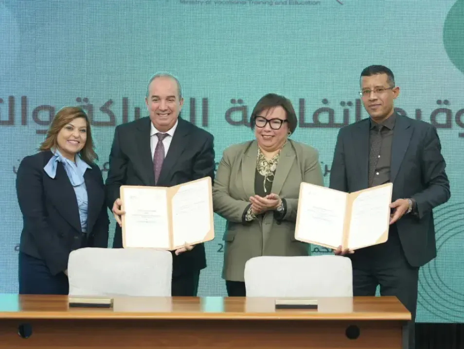 Strategic partnership to launch a national entrepreneurship program in vocational training