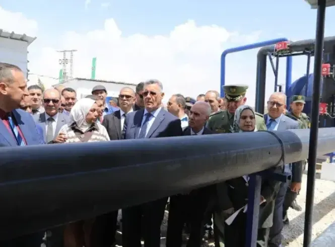 Tebessa.. Supply of the phosphate complex with industrial water