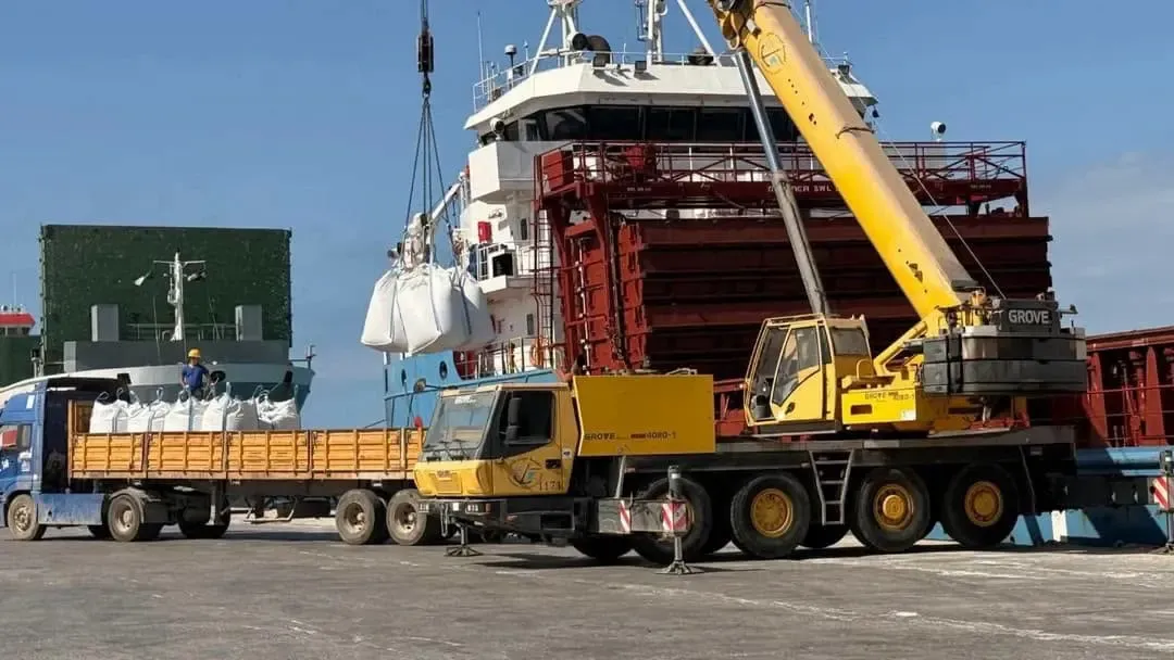 Ténès Port: Export of over 15,000 tons of cement and clinker