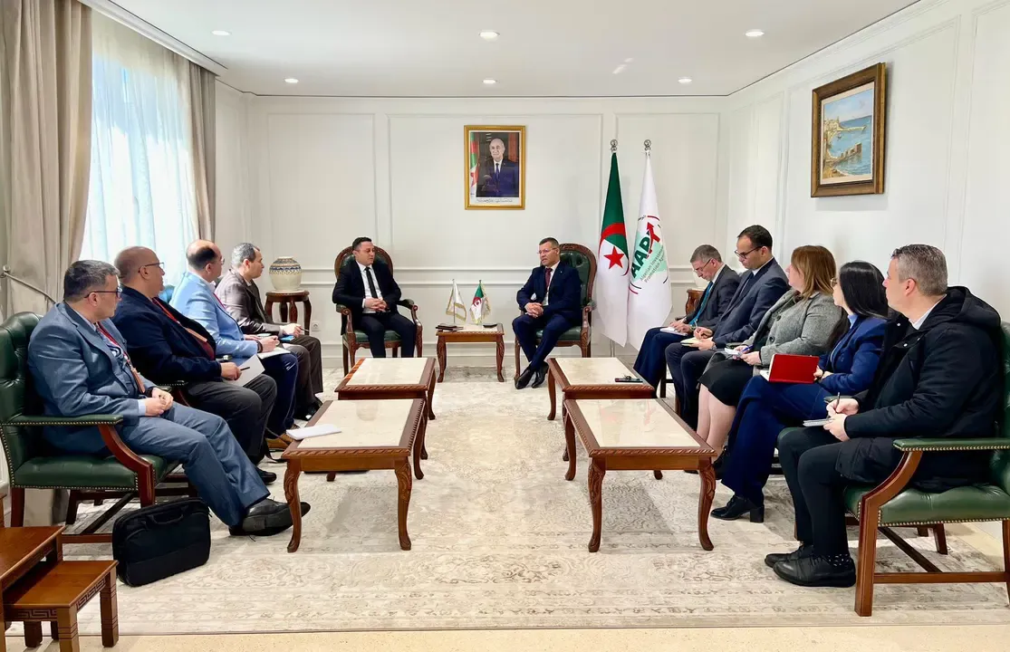 The Algerian Agency for Investment Promotion and the Algerian Holding Company for Chemical Specialties Explore Ways to Implement Strategic Industrial Projects