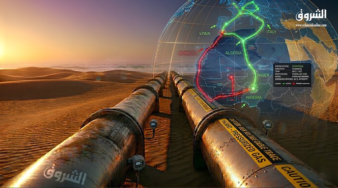 The Algerian gas pipeline crossing the Sahara is more viable and the Moroccan project is complicated.. An international official confirms