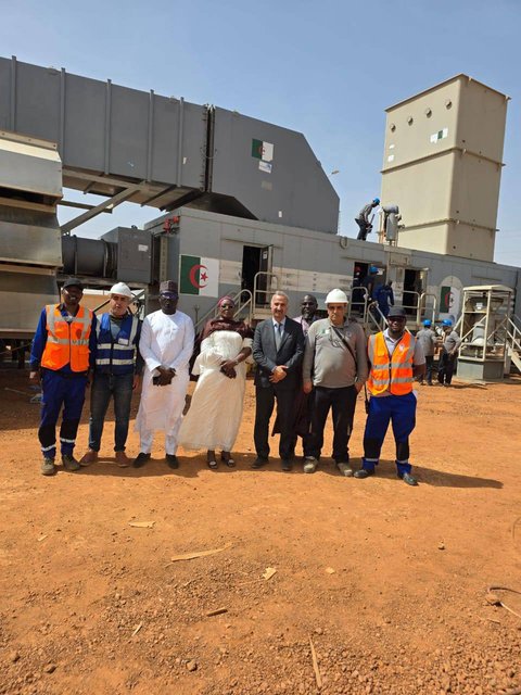 The electricity production station project in the capital Niamey reflects the depth of cooperation and solidarity relations between Algeria and Niger