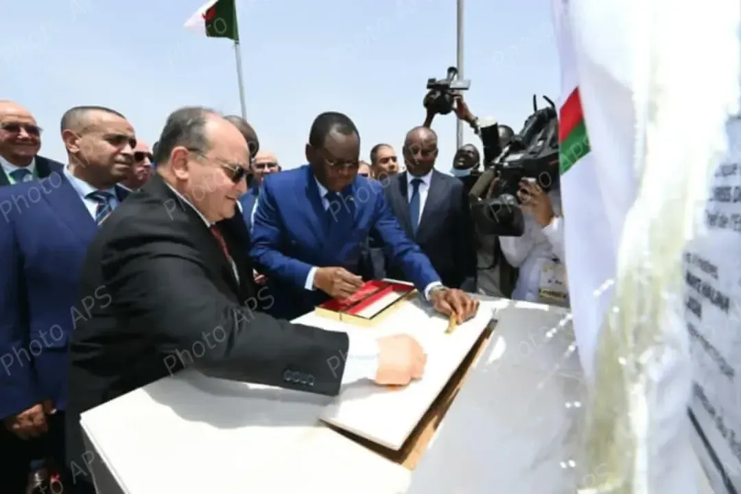 The Prime Minister oversees the laying of the foundation stone for the Algerian-Chadian electricity generation station in N'Djamena