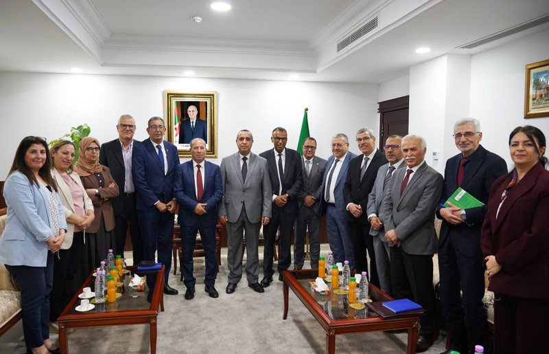 The tripartite electrical interconnection project between Algeria, Tunisia, and Libya is the focus of discussions between Iqbal and the Tunisian company 'Steg'
