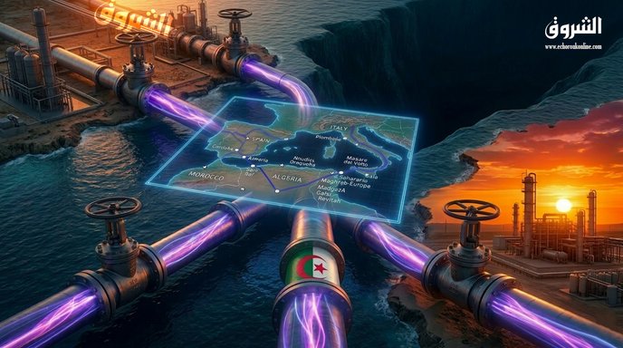 Through “Medgaz and Transmed”.. Algeria Confirms Its Strategic Role in European Gas Supplies