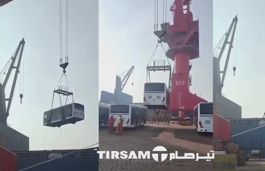 "Tirsam" begins shipping 1,000 buses to Algeria