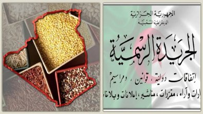 Update of the Official Index of Licensed Seeds and Seedlings for Production and Marketing in Algeria