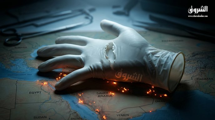 What is the connection between the Iran war and the impending medical glove crisis in hospitals worldwide?