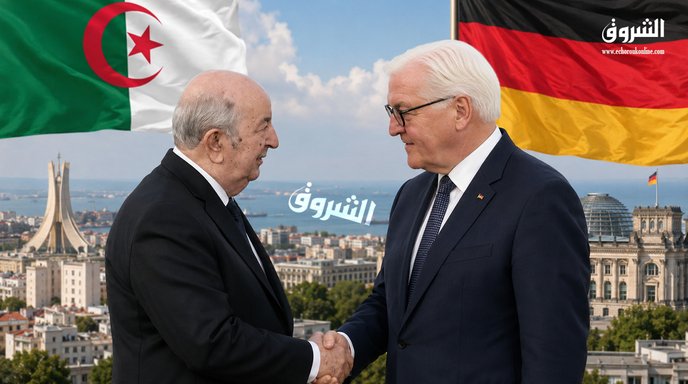 What will Algeria gain from the gas agreement with Germany?
