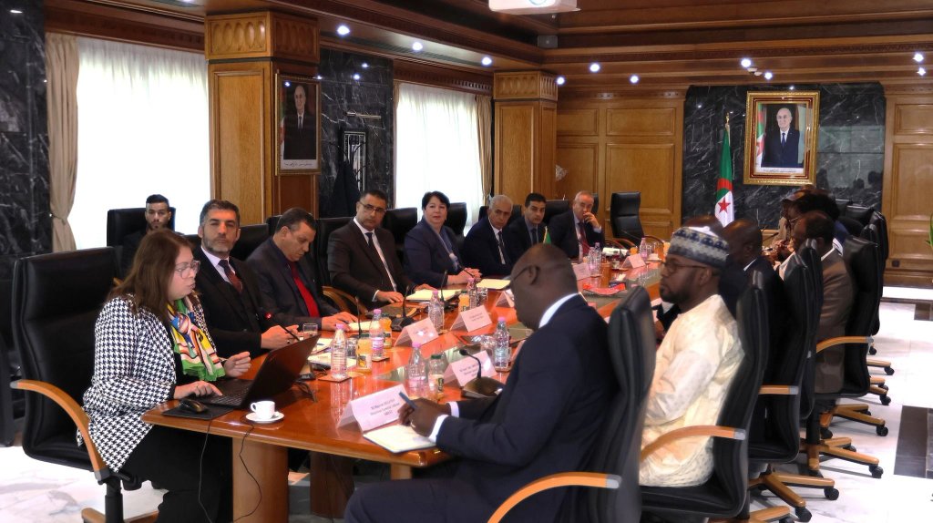 Working Session to Study Means of Strengthening Bilateral Cooperation between Algeria and Chad in the Mining Sector
