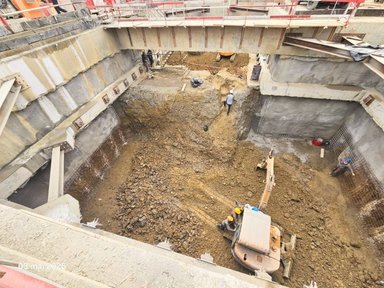 Works on the Expansion Project of the Algiers Metro
